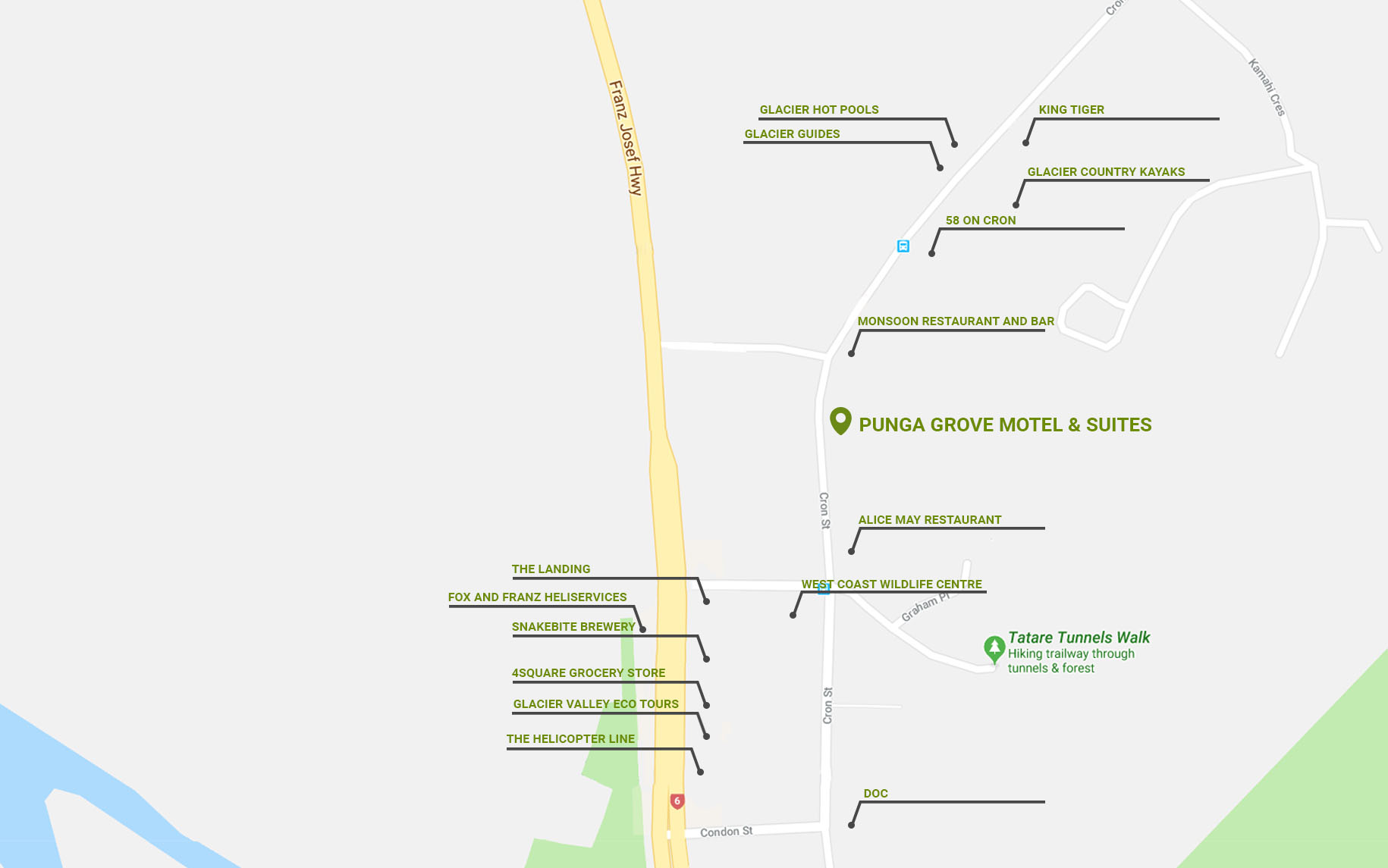 Punga Grove Custom Map